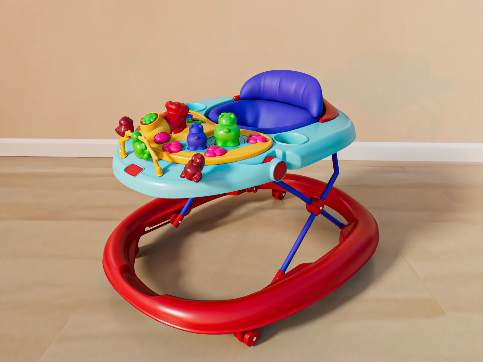 Baby Walker 3D Model