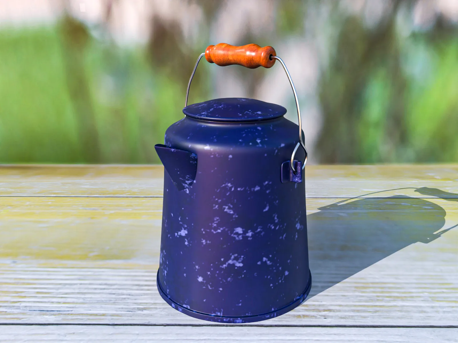 Camping Coffee Pot 3D Model