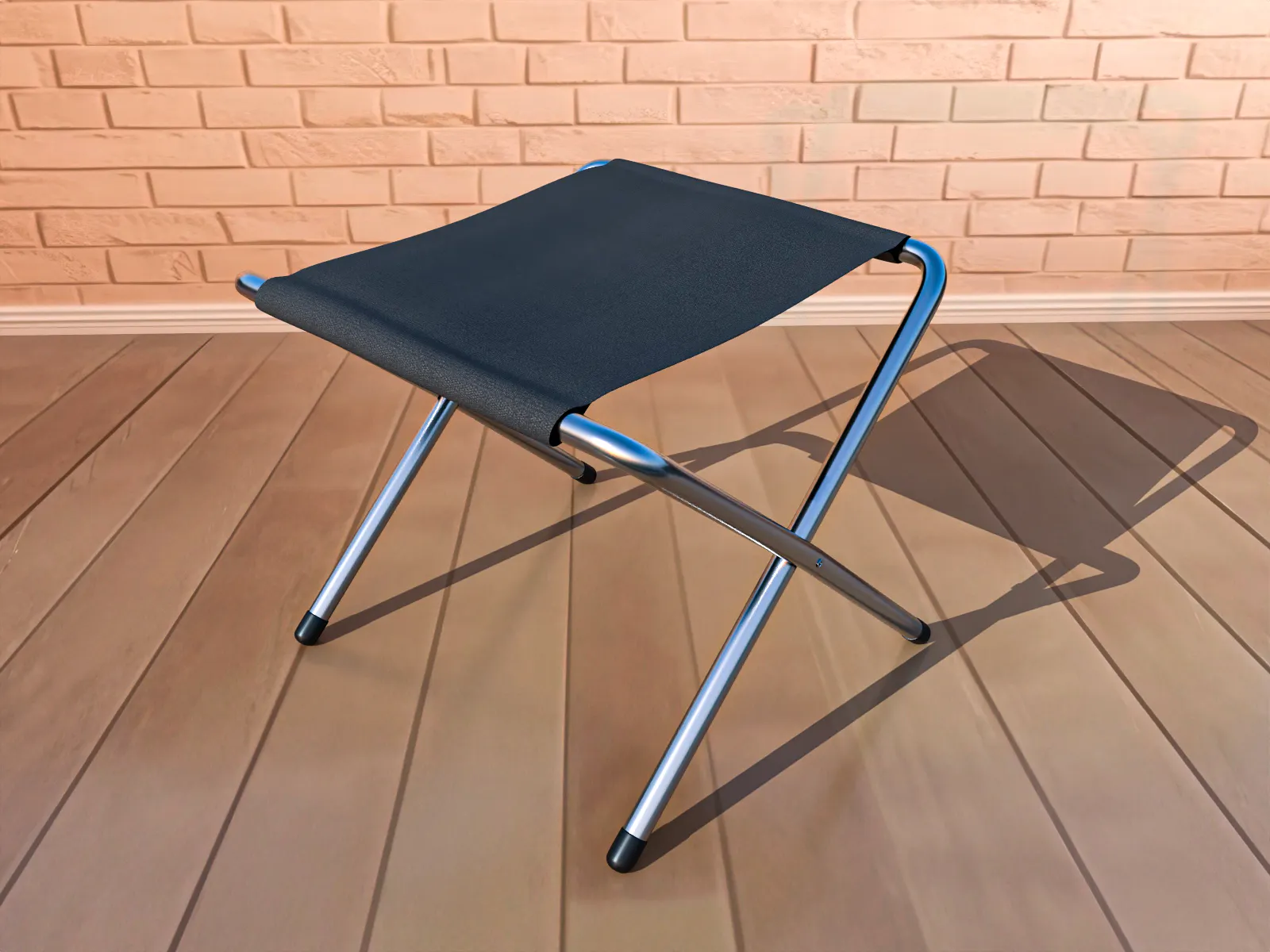 Camping Stool 3D Model