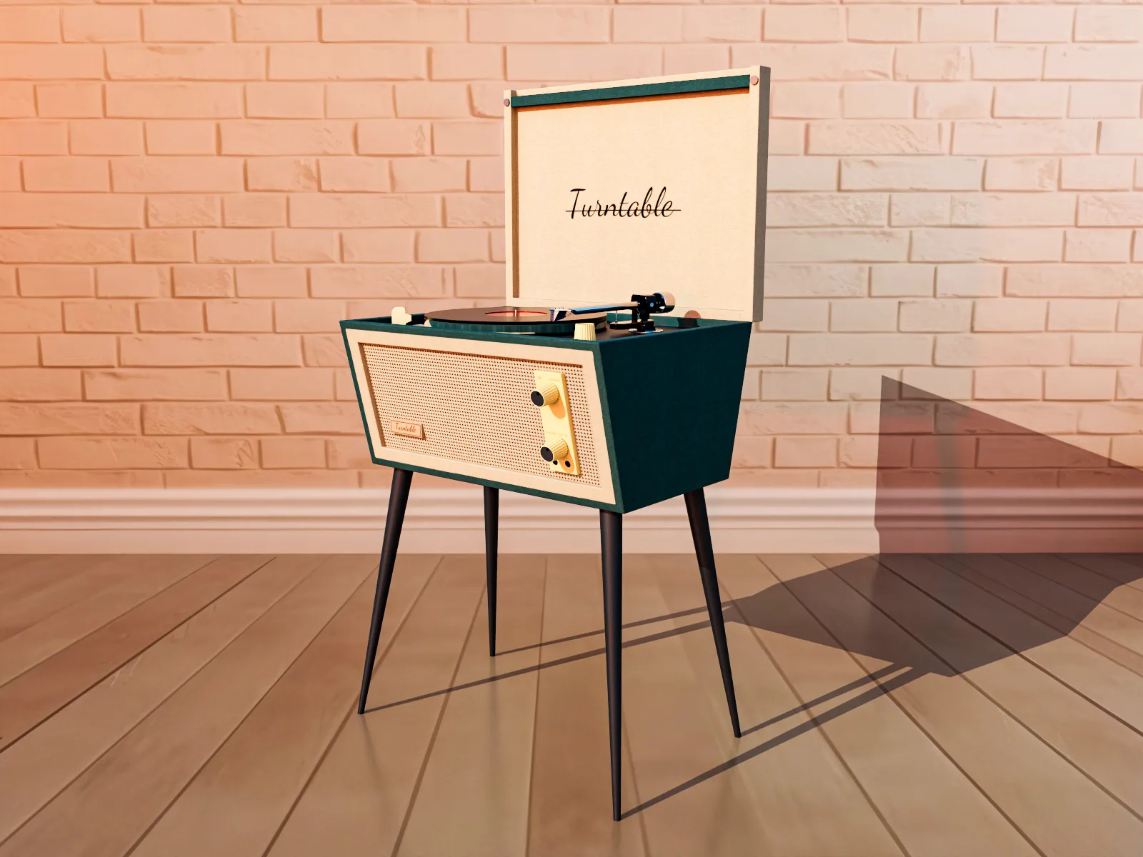 Dansette Turntable