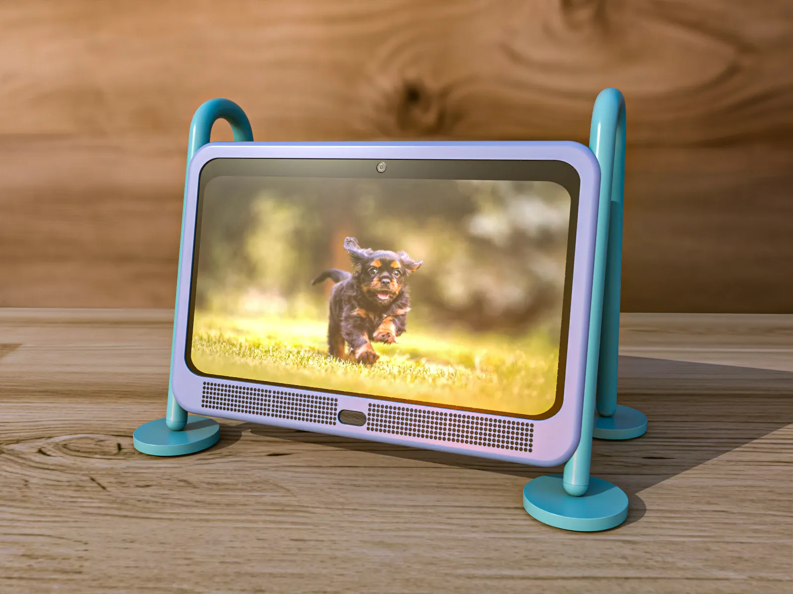 Dogs play TV Device 3D Model