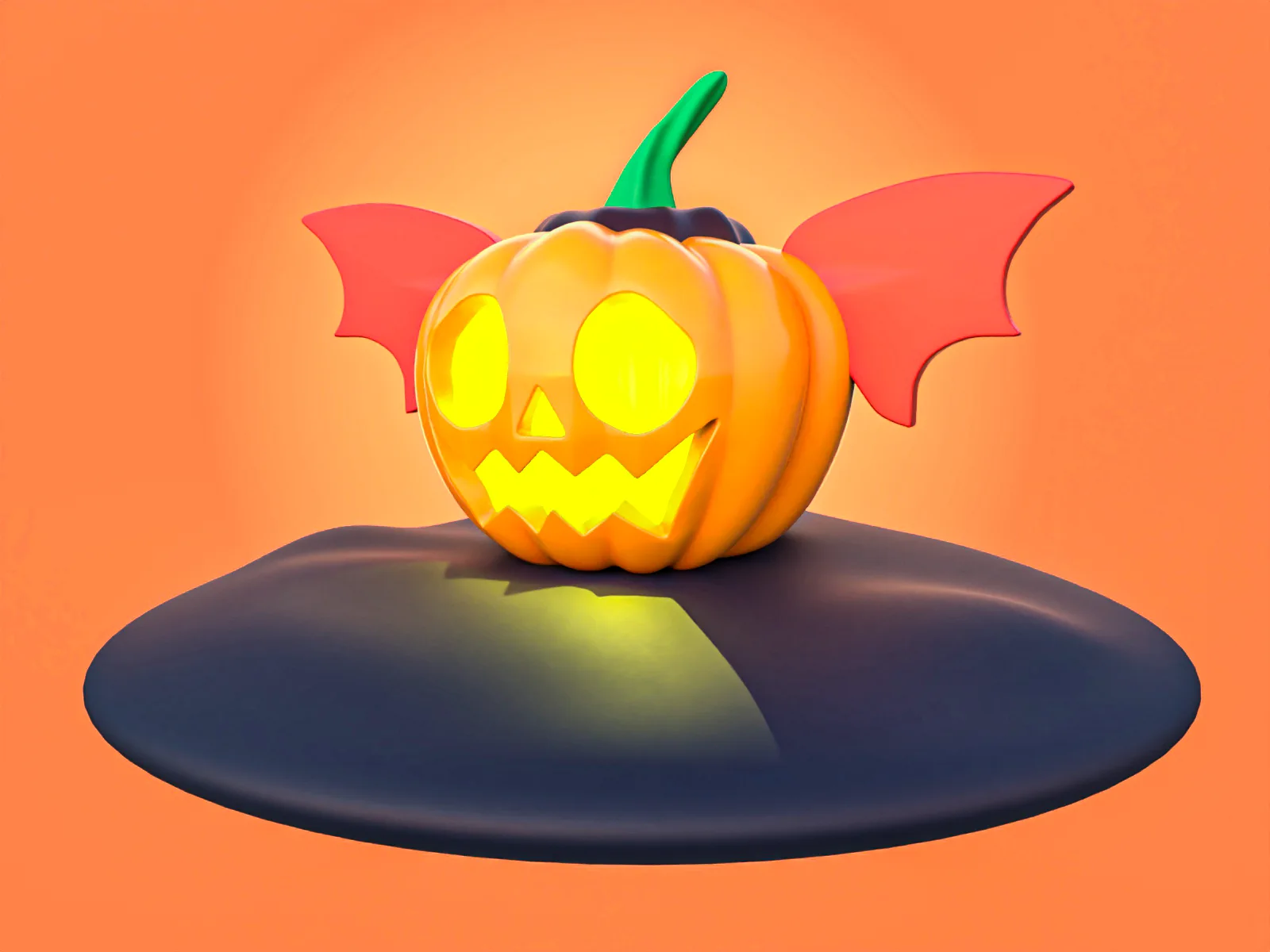 Halloween Pumpkin 20 3D Model