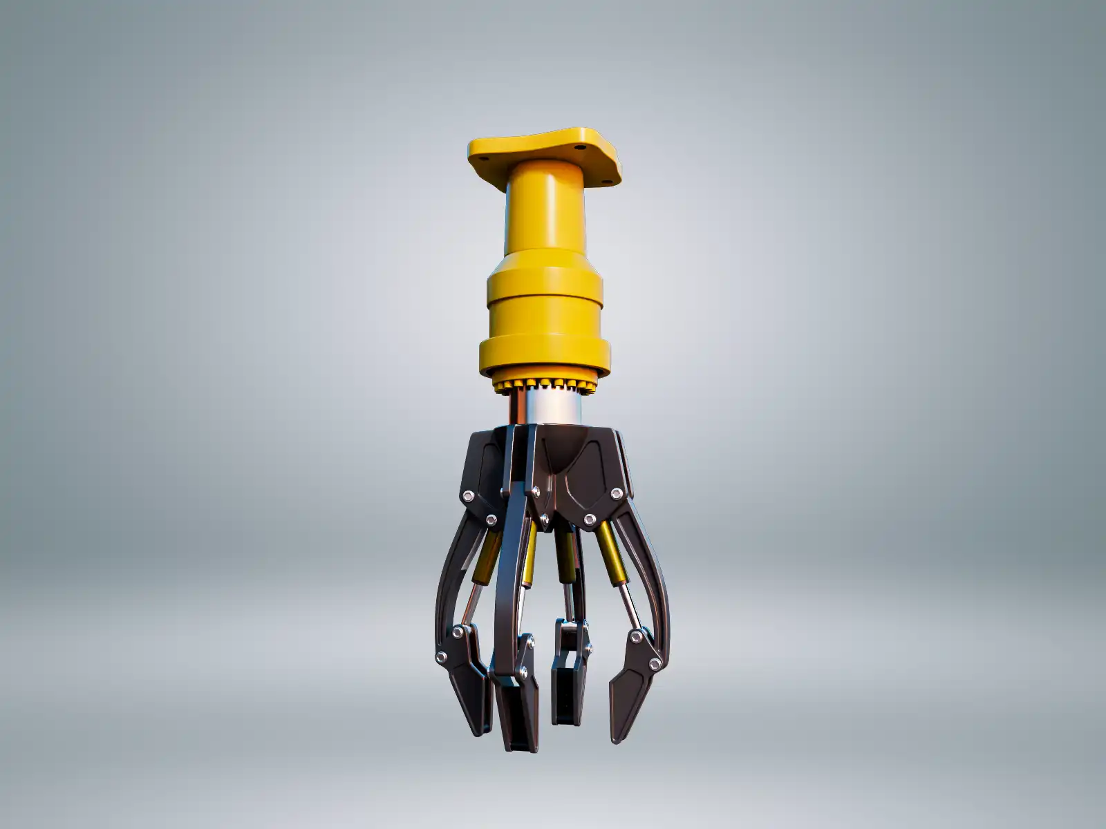 Hydraulic Grab 3D Model