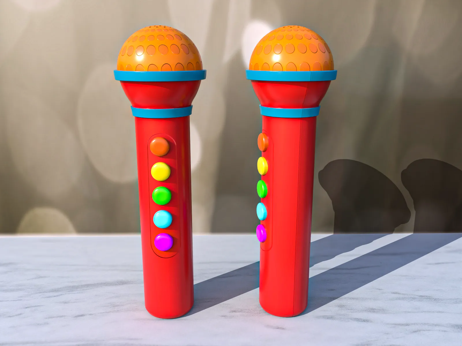 Kids Microphone 3D Model