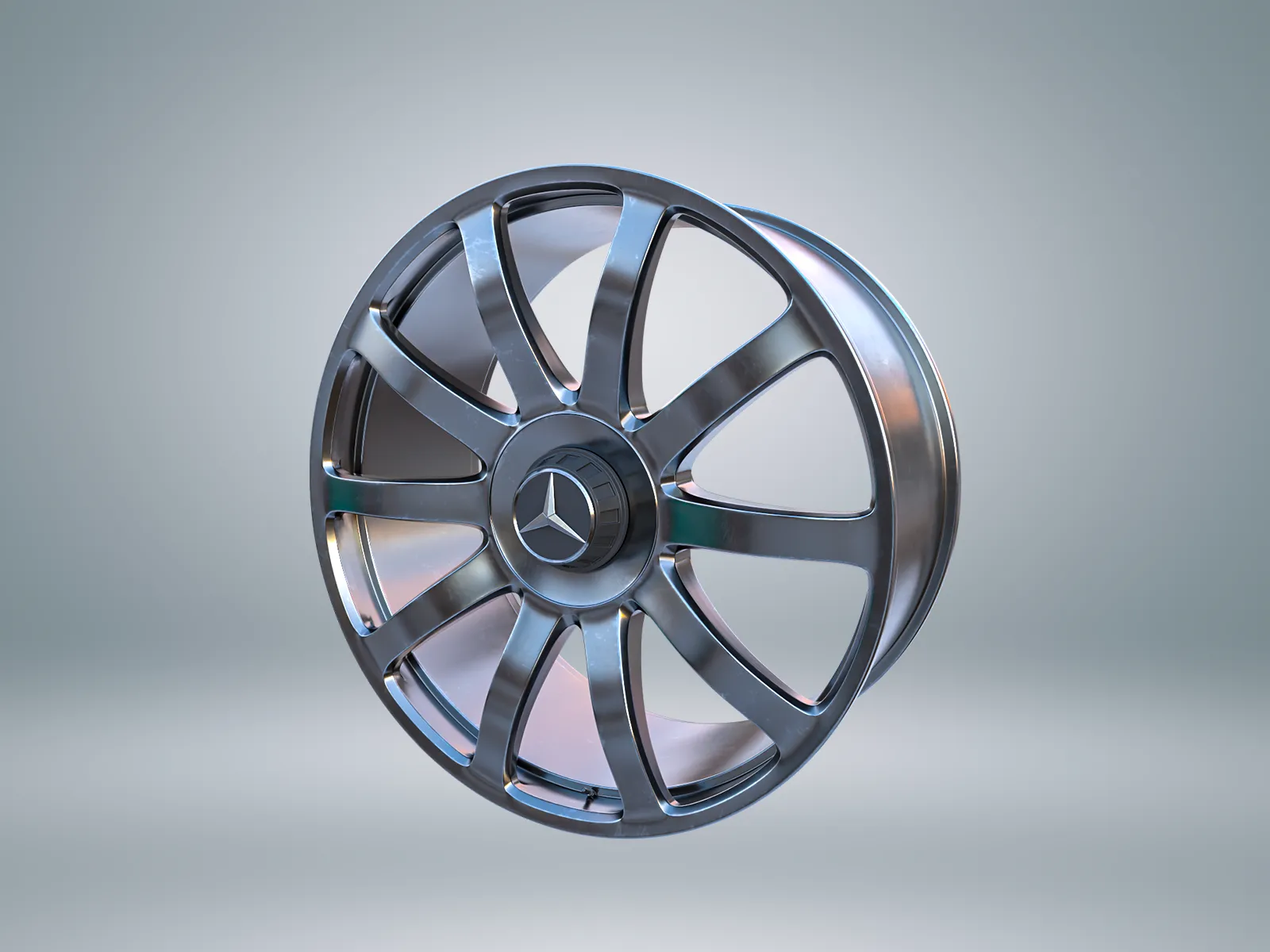 Mercedes Benz Rim 3D Model