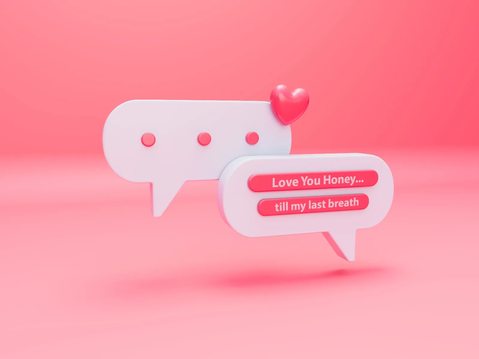 Valentine Message Flash 3D Model