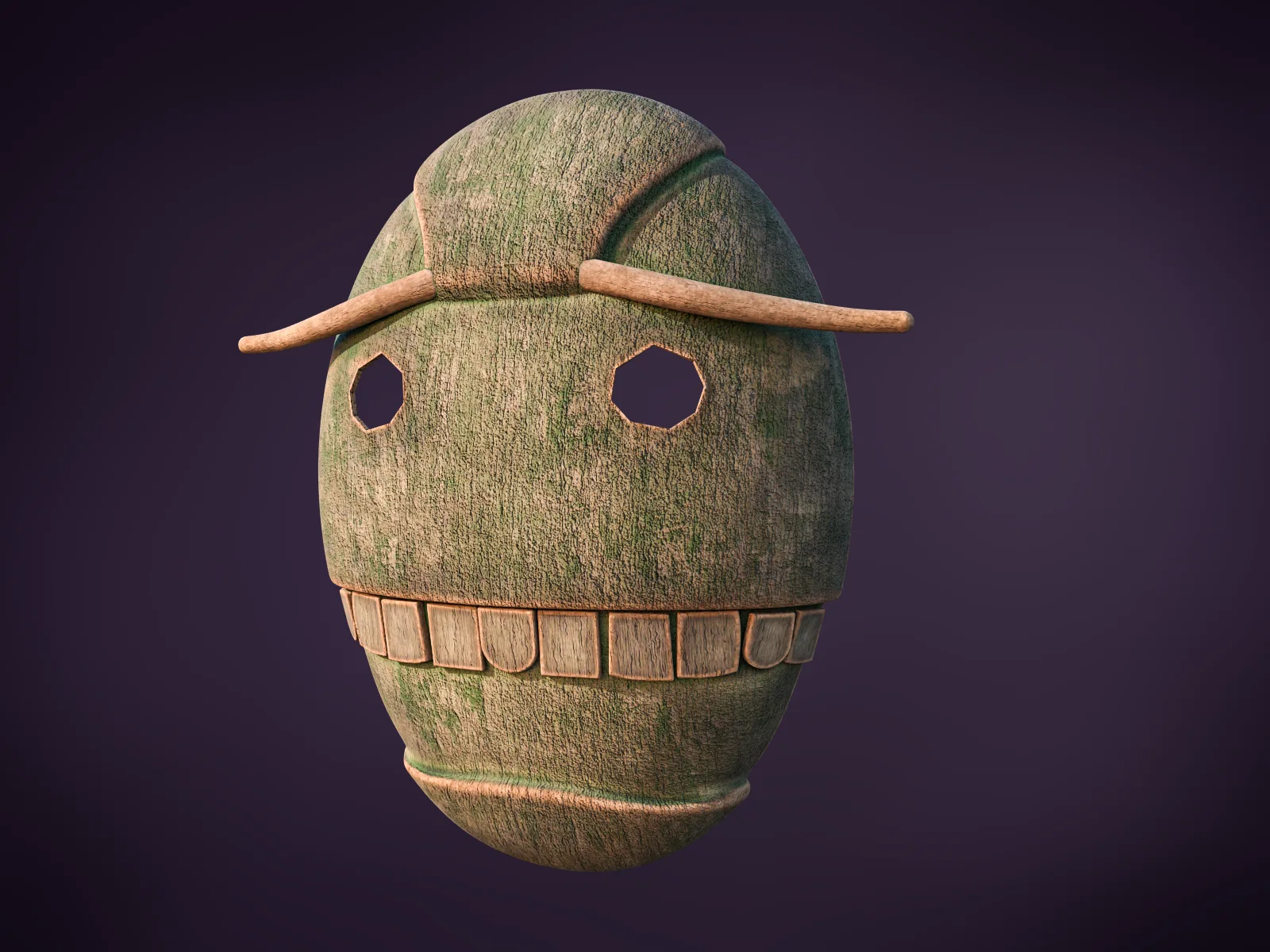 Voodoo Mask 3D Model